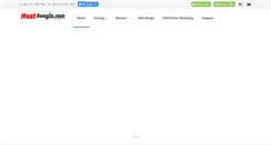 Desktop Screenshot of hostbangla.com